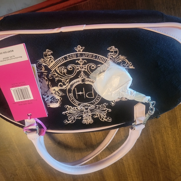 PARIS HILTON Black and Pink Women's Bag - Picture 6 of 7